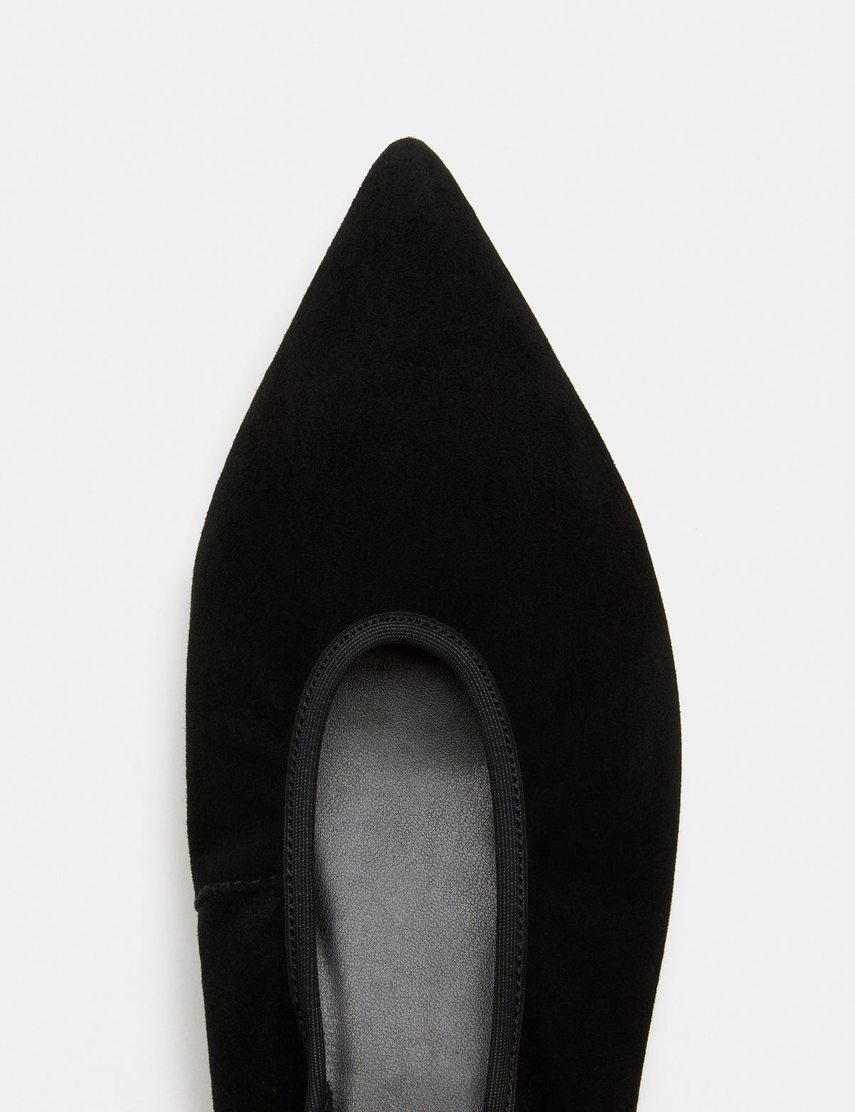 Women's Ballet Flats in Black view 3 | ballet flats | SAVINTARI