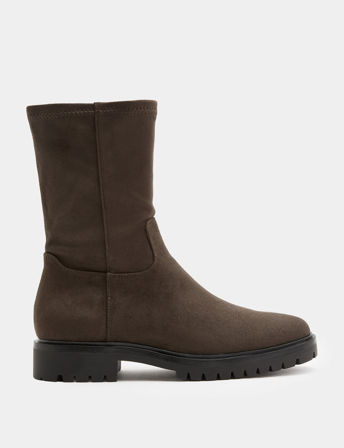 Heeled Boots · Grey