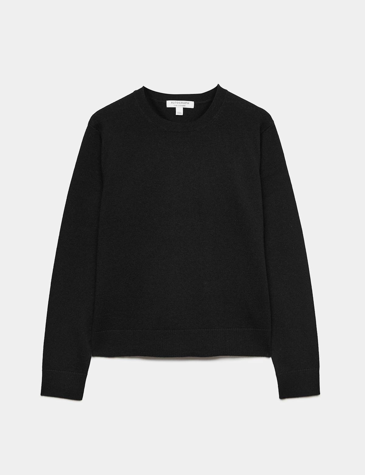 Women's Pure Cashmere Crew Neck Jumper - Bitter Chocolate | womens jumper | SAVINTARI