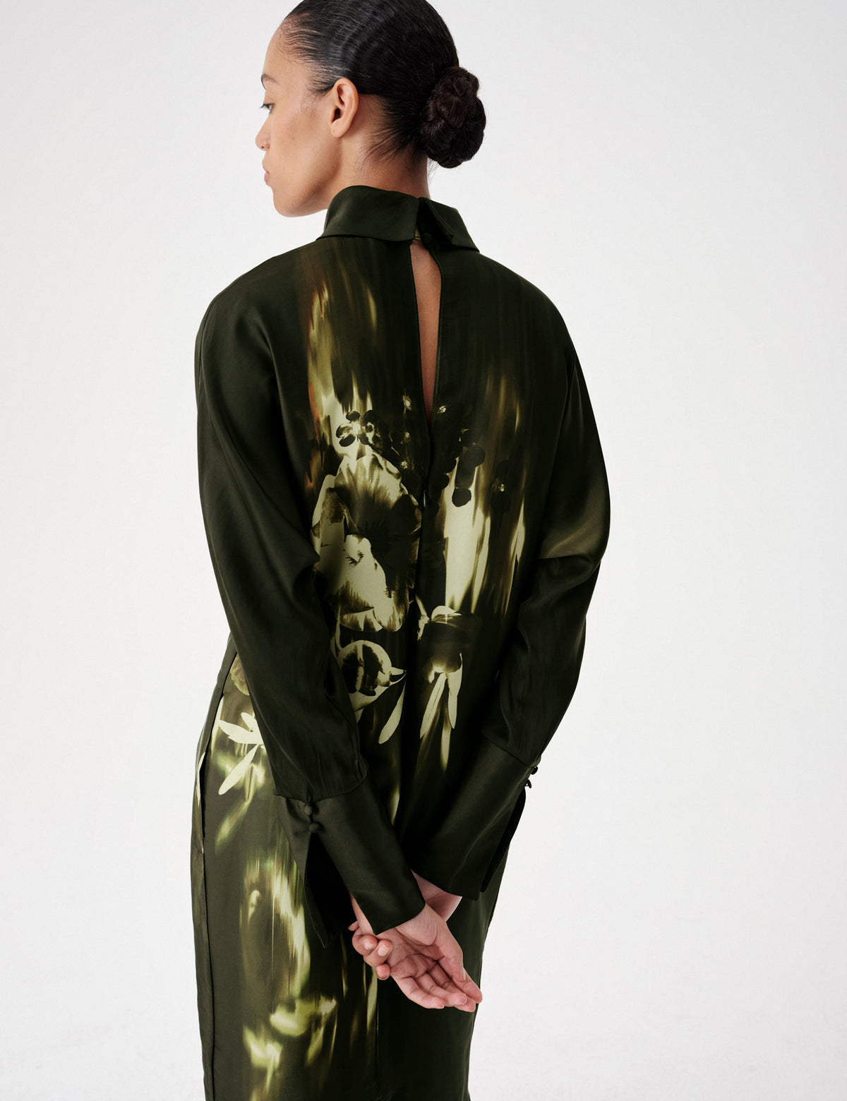 Women's Cocktail Dress in Black view 6 | cocktail dress | SAVINTARI