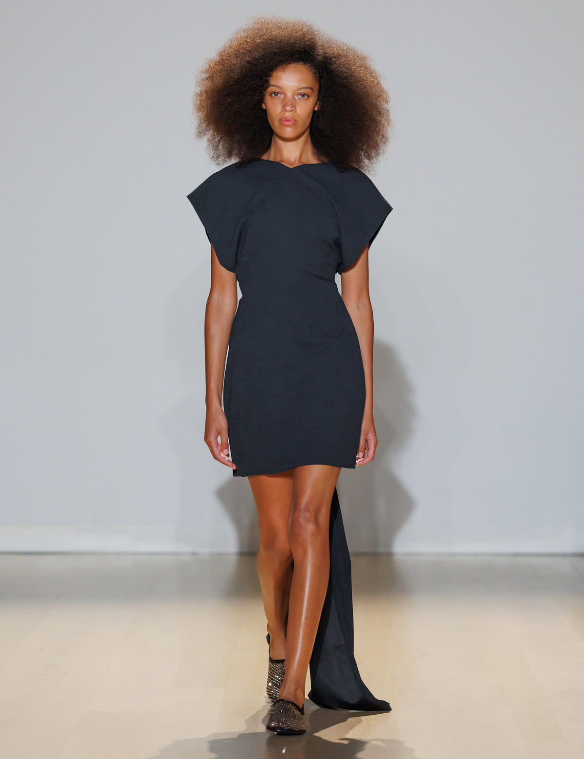 Women's Cocktail Dress in Black view 2 | cocktail dress | SAVINTARI