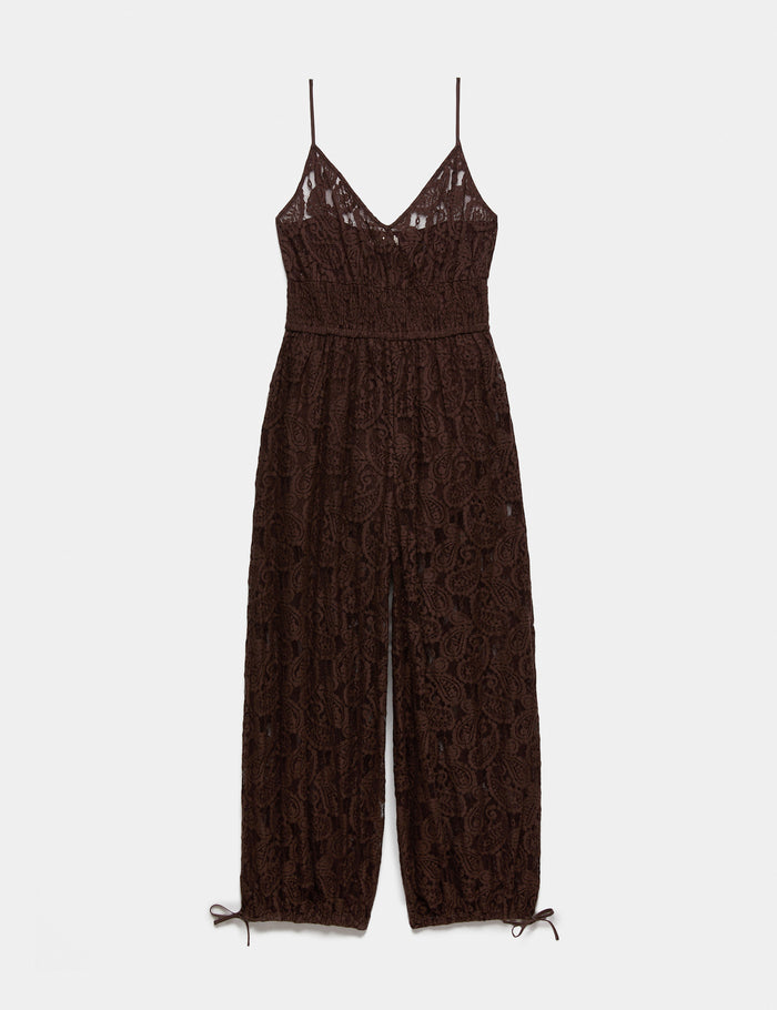 Jumpsuit · Brown