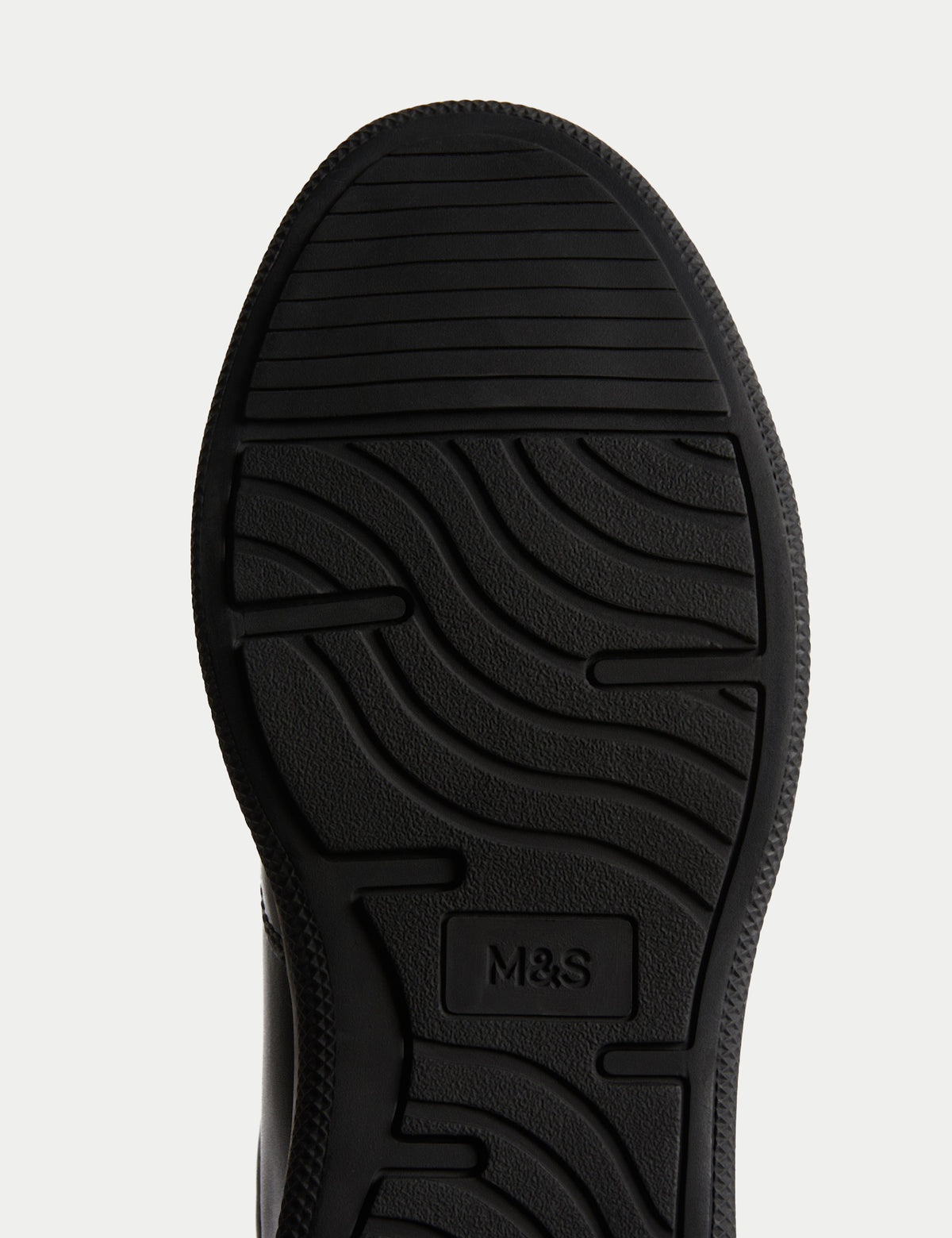 Men's Wide Fit Shoes in Black view 5 | wide fit shoes | SAVINTARI