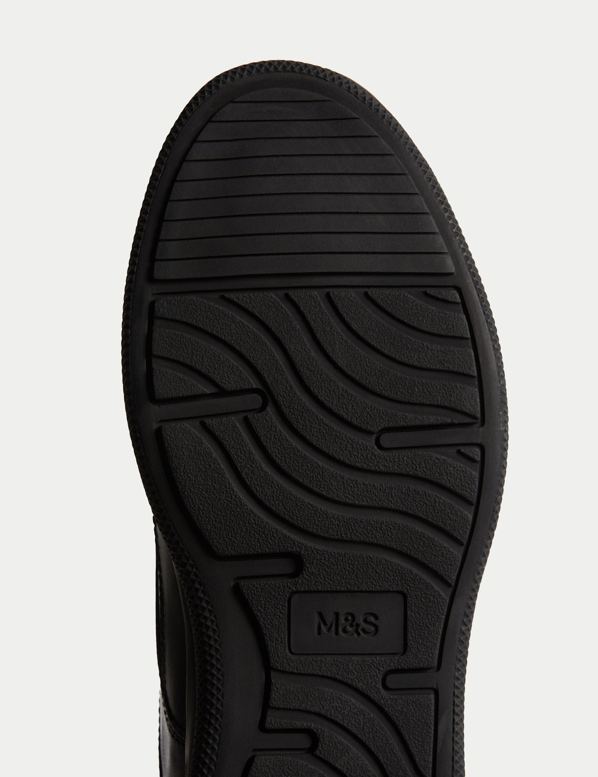 Men's Wide Fit Shoes in Black view 5 | wide fit shoes | SAVINTARI
