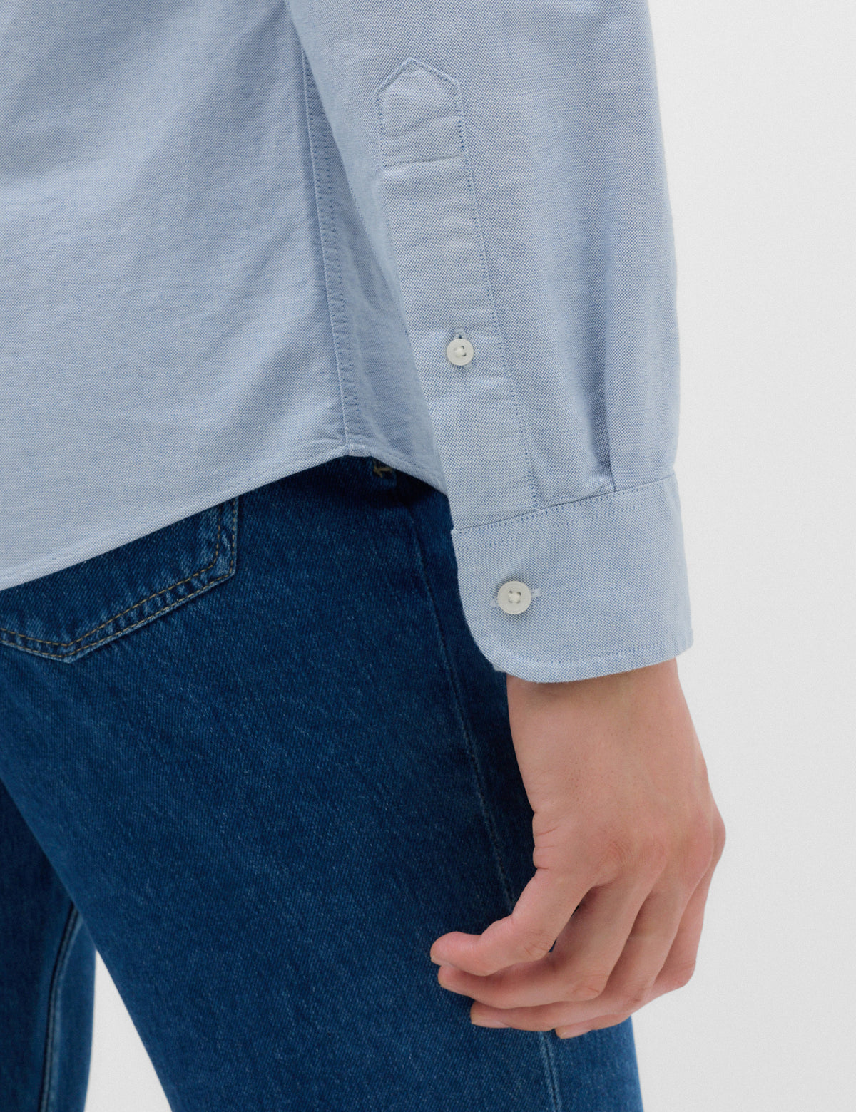 Men's Shirt in Black view 4 | mens shirt | SAVINTARI
