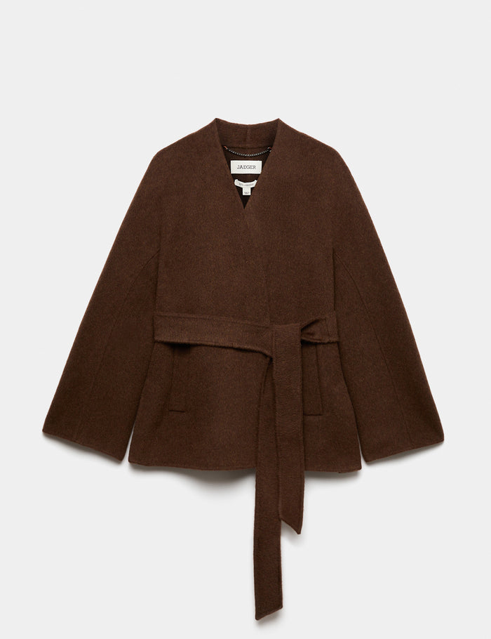 Wool Coat · Chocolate