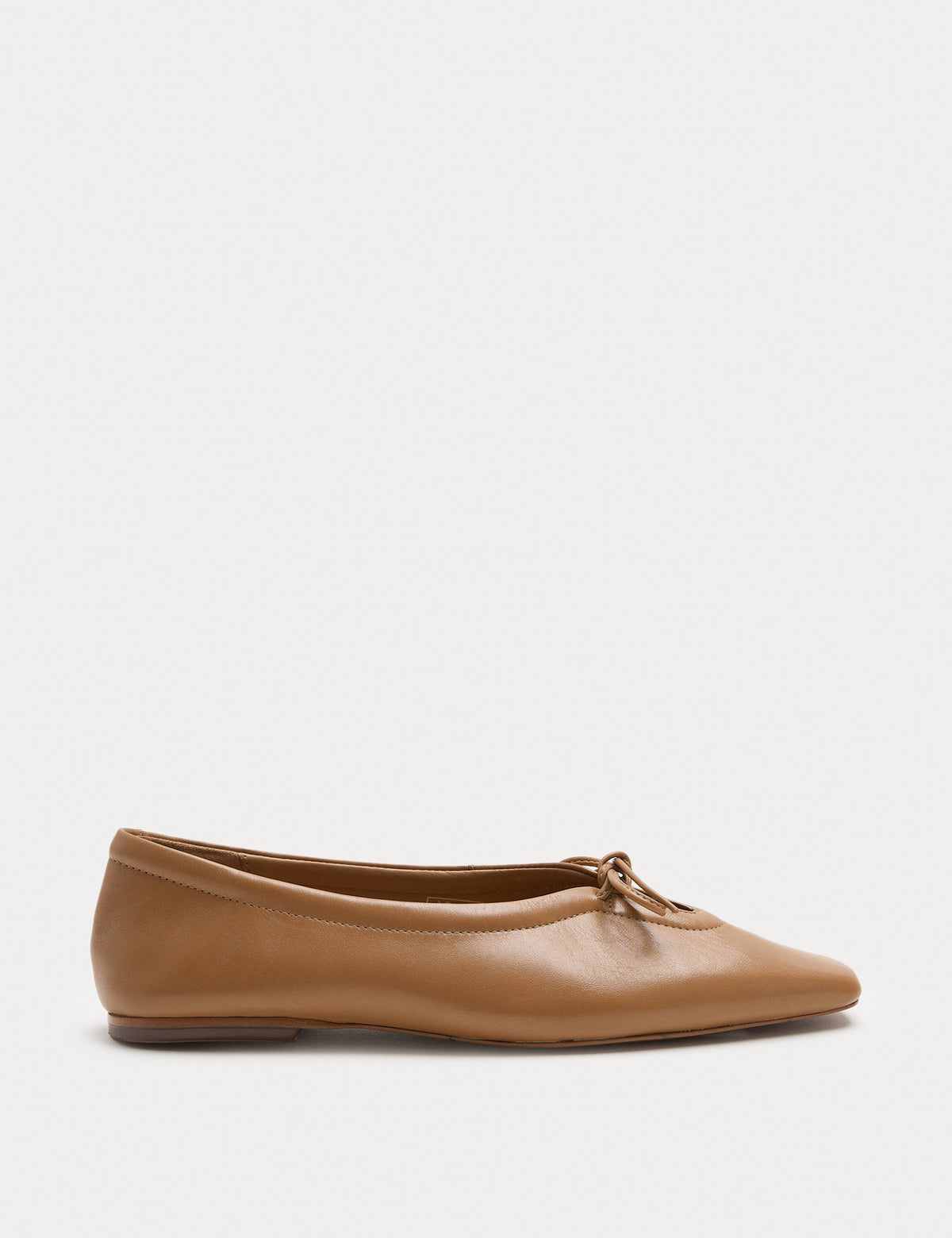 Women's Ballet Flats in Camel | ballet flats | SAVINTARI
