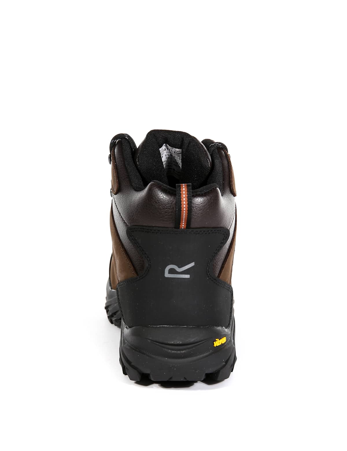 Men's Burrell Leather Waterproof Walking Boots - Brown | SAVINTARI