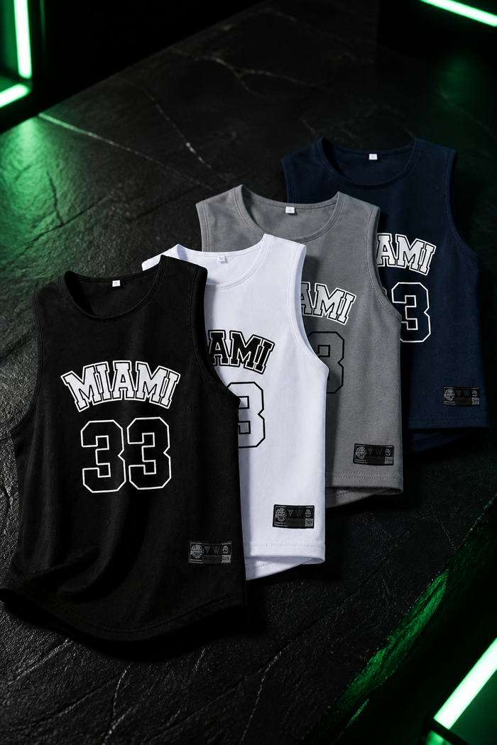 SAVINTARI MIAMI 33 Athletic Tank Top