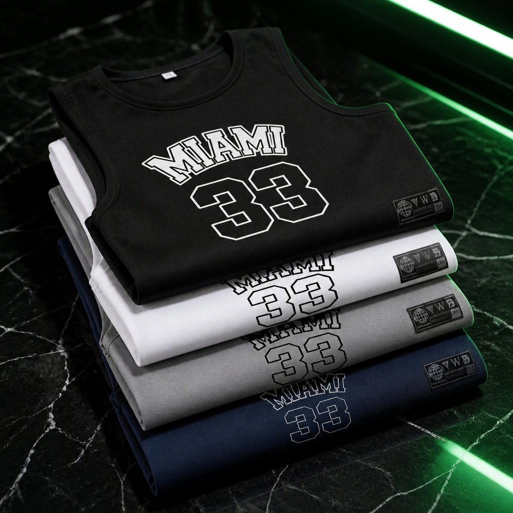 SAVINTARI MIAMI 33 Athletic Tank Top